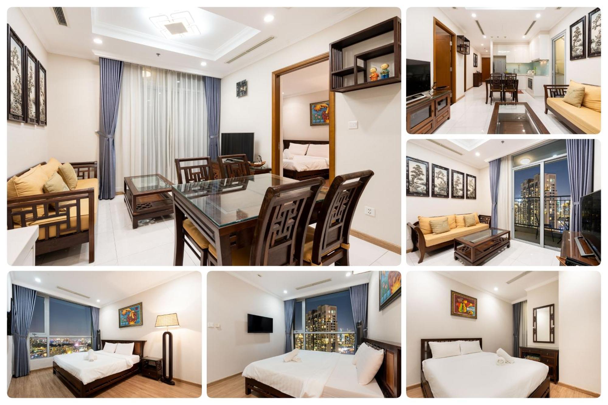 Sens House Saigon - Serviced Apartments In Vinhomes Central Park Ho Chi Minh City Room photo